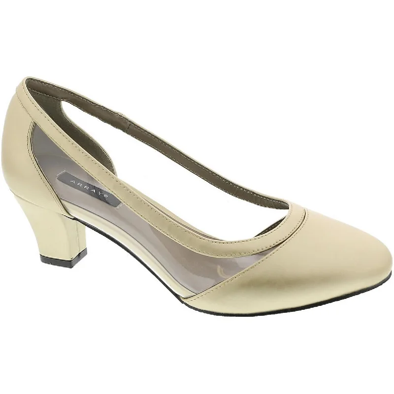 Array Womens Eve Metallic Slip-On Pumps