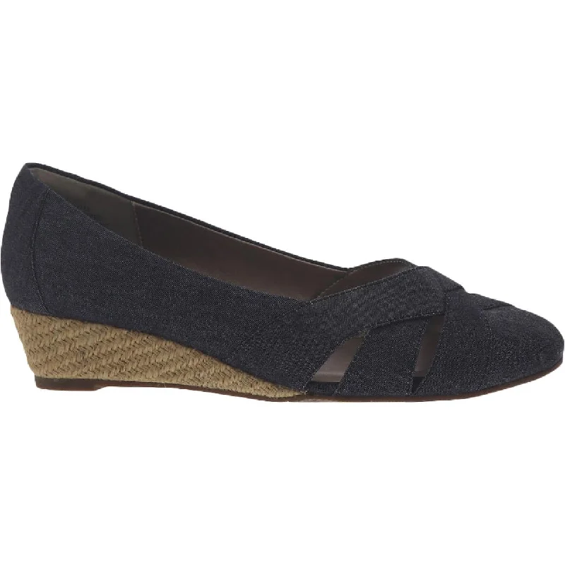 Array Womens Janice Espadrille Casual Wedge Heels