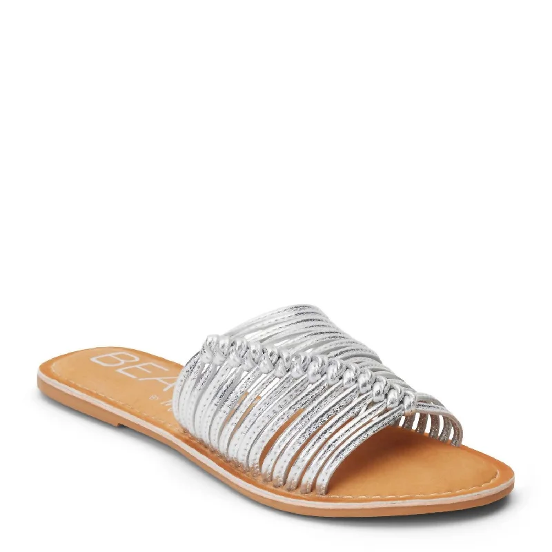 Baxter Sandal In Silver