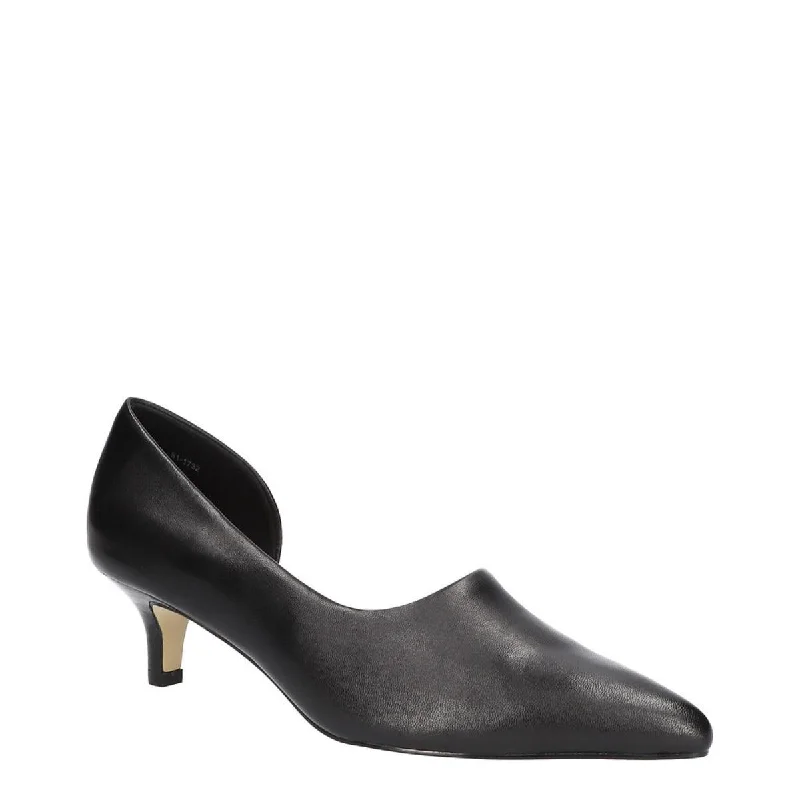 Bella Vita Womens Quilla Leather Pumps D'Orsay Heels