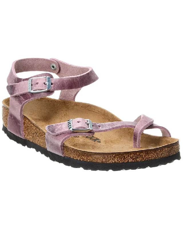 Birkenstock Taormina Waxy Leather Sandal