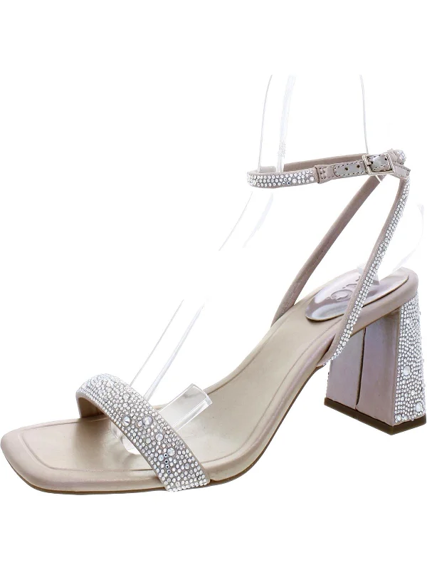 Caymi Womens Rhinestone Dressy Heels