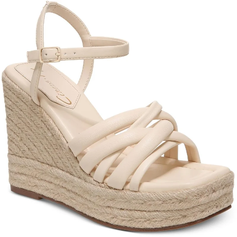 Circus by Sam Edelman Womens IRENE Comfort Insole Espadrille Wedge Sandals