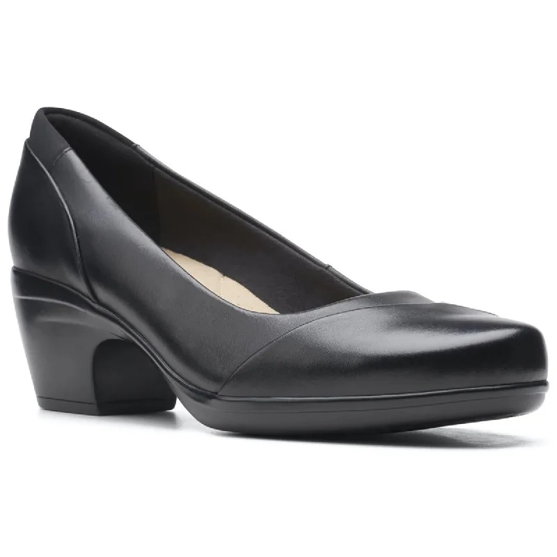 Clarks Womens Emily Alexa Slip On Dressy Pumps