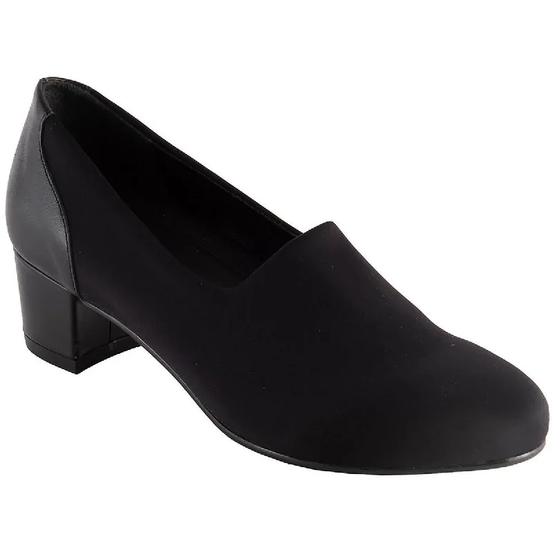 David Tate Womens Fadia Slip-On Round Toe Pumps