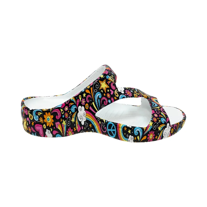 Women's PAW Print Z Sandals - Feelin' Groovy