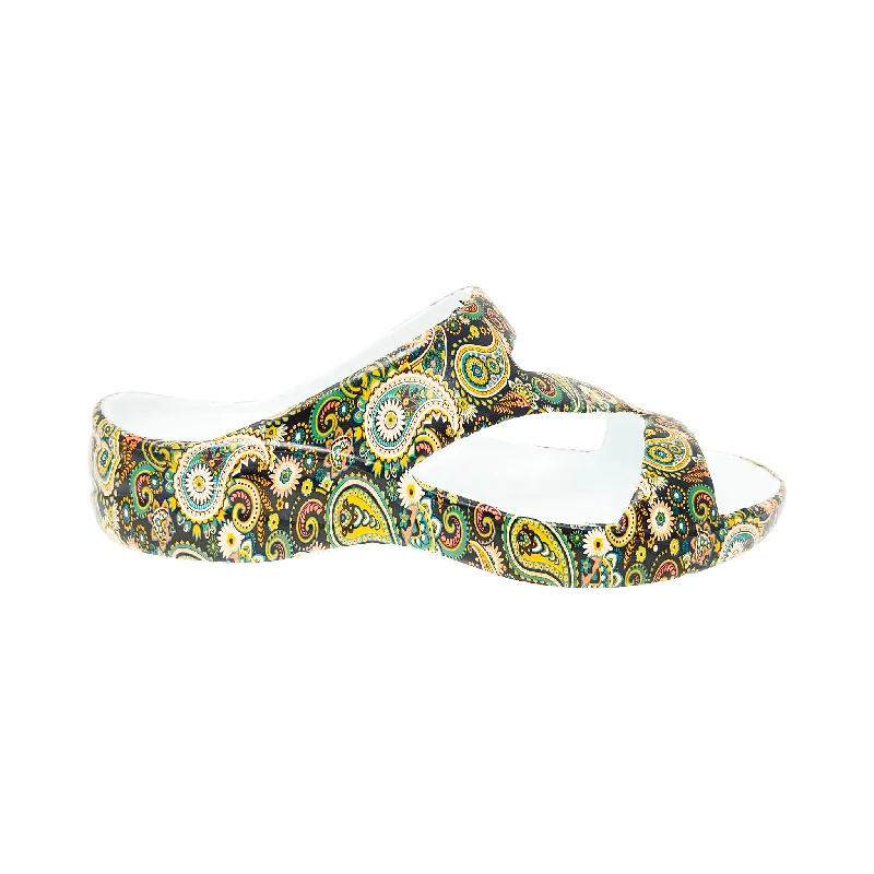 Women's PAW Print Z Sandals - Paisley Gold