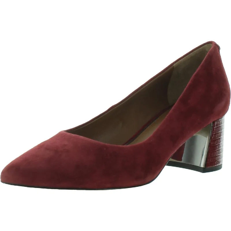 Donald J. Pliner Womens Suzette Suede Dressy Pumps