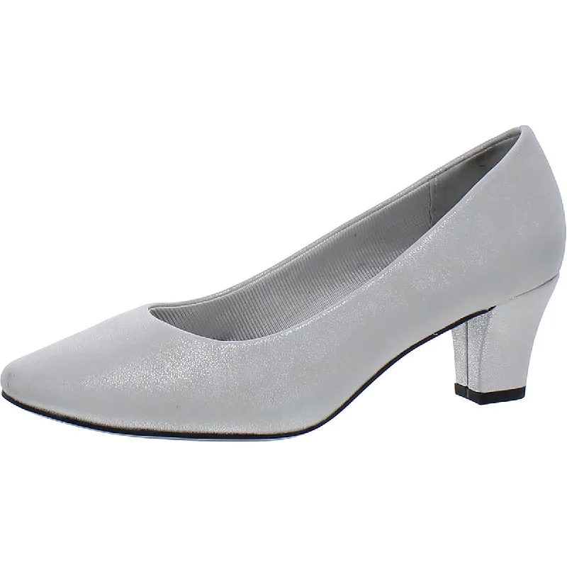 Easy Street Womens Ballari  Round Toe Dressy Pumps