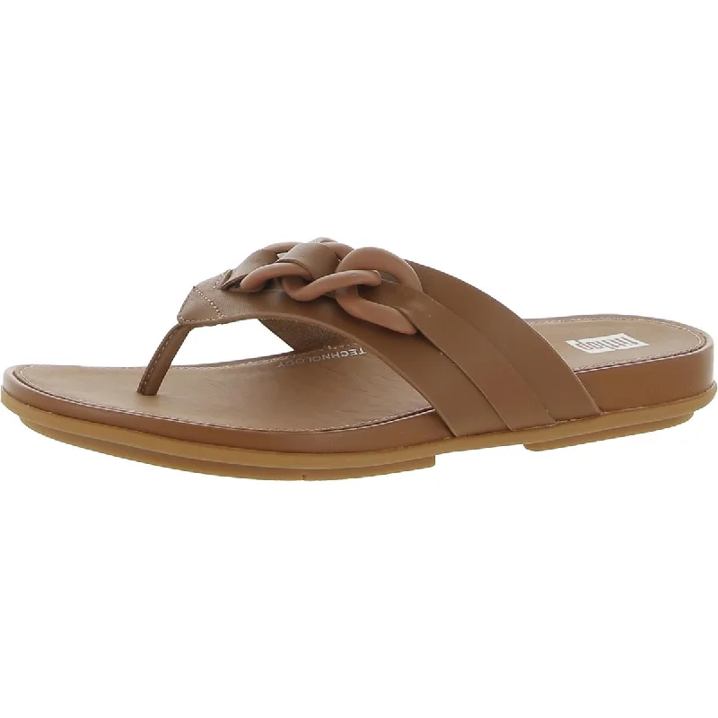 Fitflop Womens Gracie Leather Casual Thong Sandals