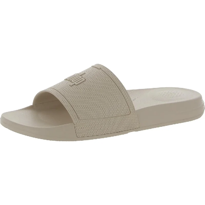 Fitflop Womens Iqushion Rubber Casual Pool Slides