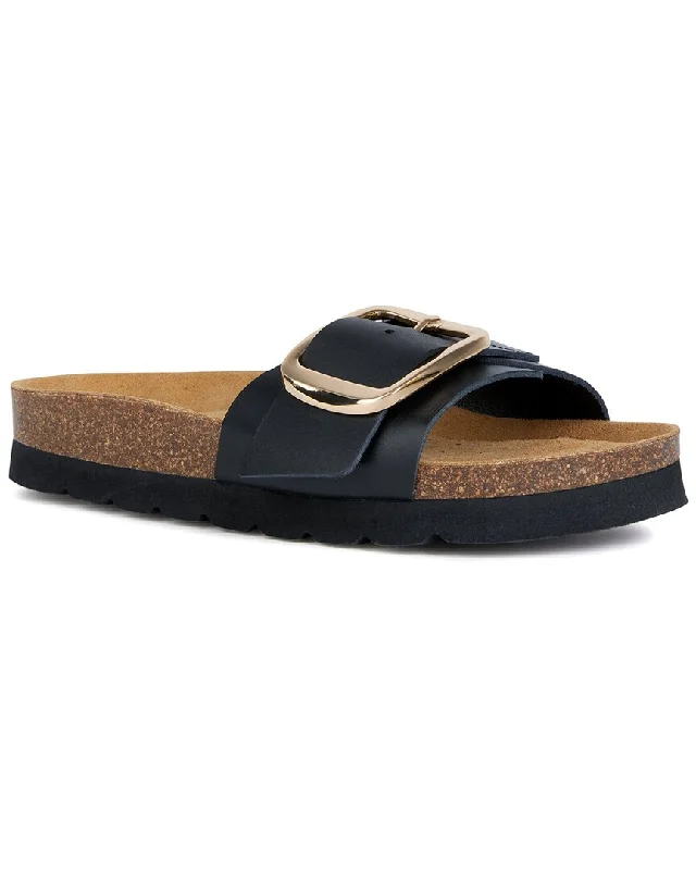 Geox Brionia Leather Sandal