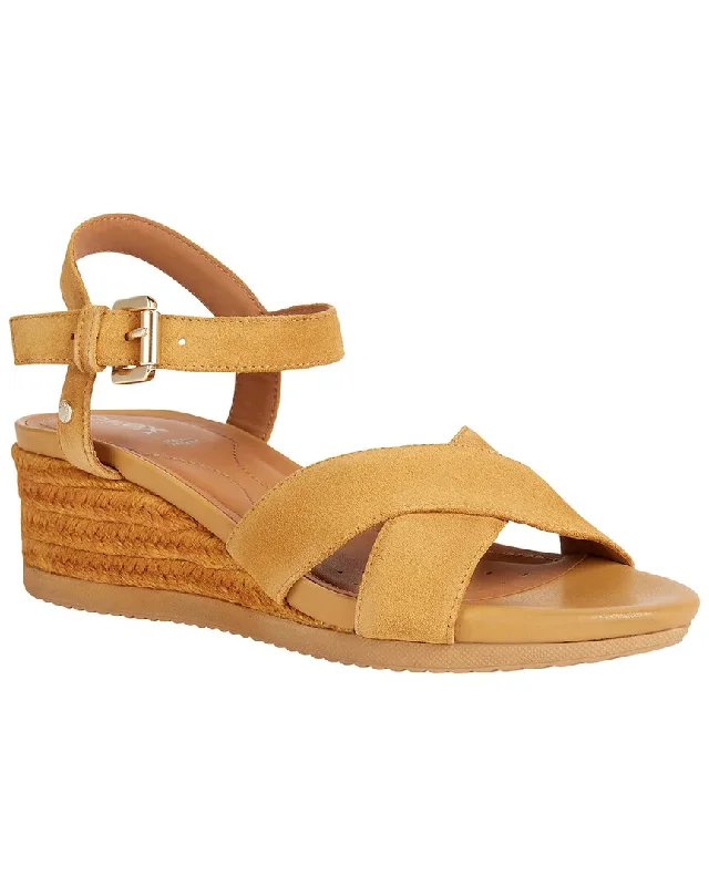 Geox Ischia Leather Sandal