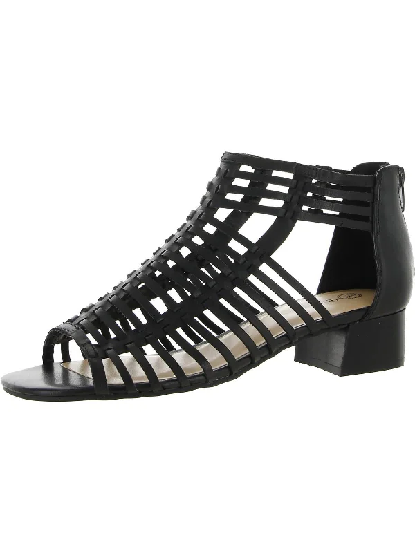 Holden Womens Open Toe Leather Gladiator Sandals