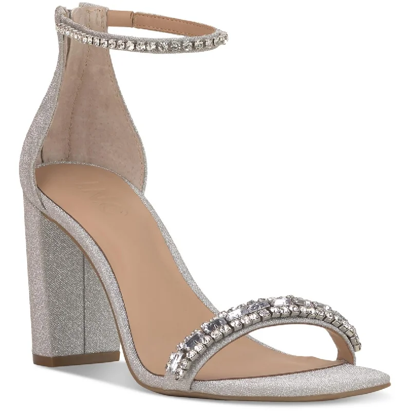 INC Womens Lana Embellished Open Toe Heels