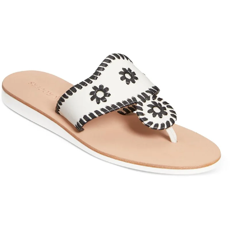 Jack Rogers Womens Boating Jacks Slip-On Flip-Flops