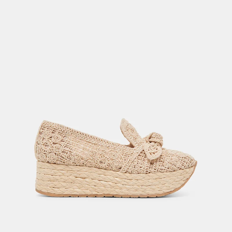 JAKA SNEAKERS NATURAL MACRAME