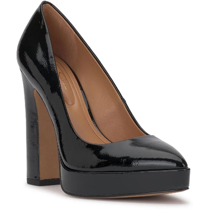 Jessica Simpson Womens Glynis Platform Pumps