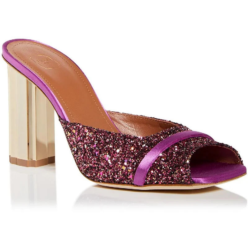 Malone Souliers Womens Lira Leather Glitter Pumps