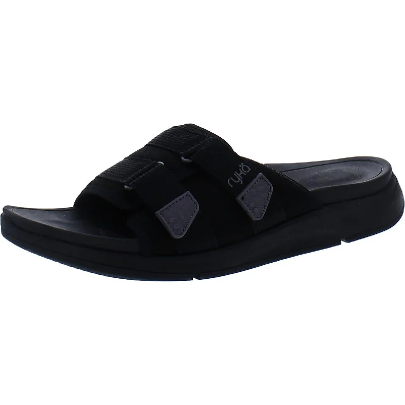 Ryka Womens Tribute Slip-On Casual Slide Sandals