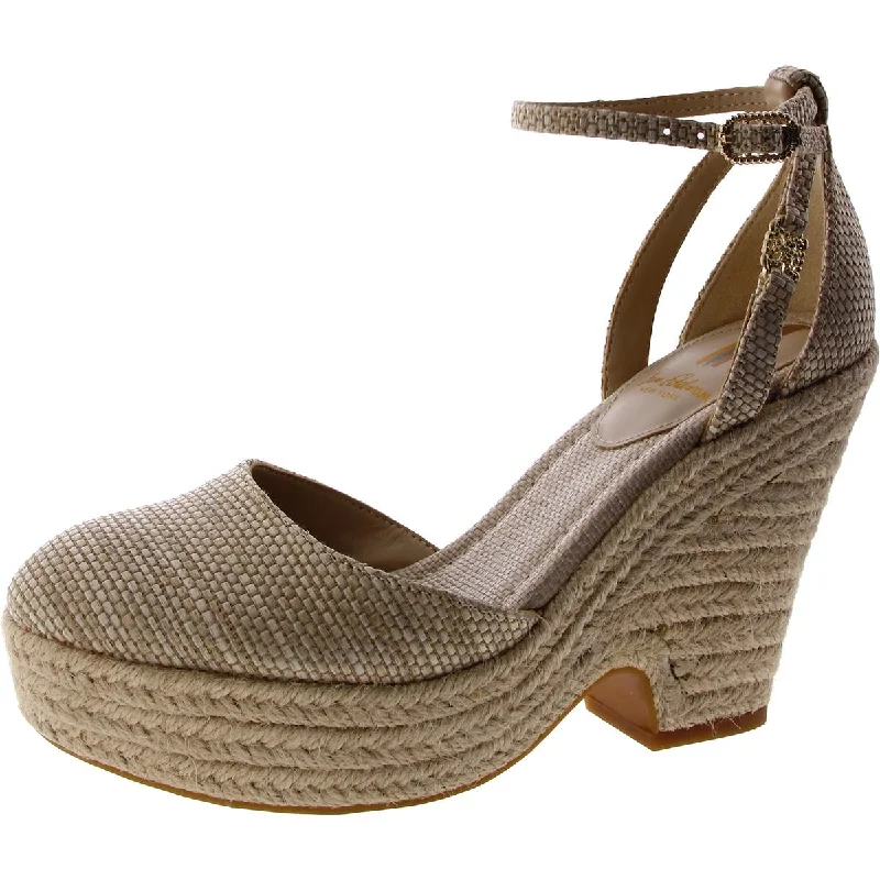 Sam Edelman Womens Nati Buckle Ankle Strap Espadrille Heels