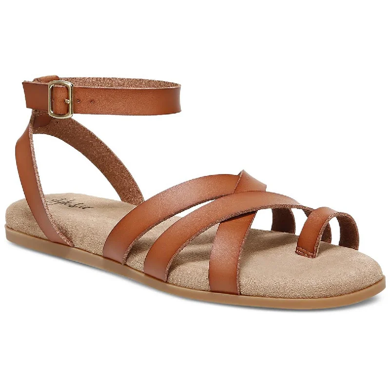 Style & Co. Womens Square toe flats Flatform Sandals