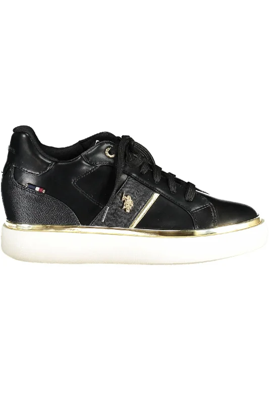 U.S. POLO ASSN. Chic  Lace-Up Sneakers with Logo Women's Detailing