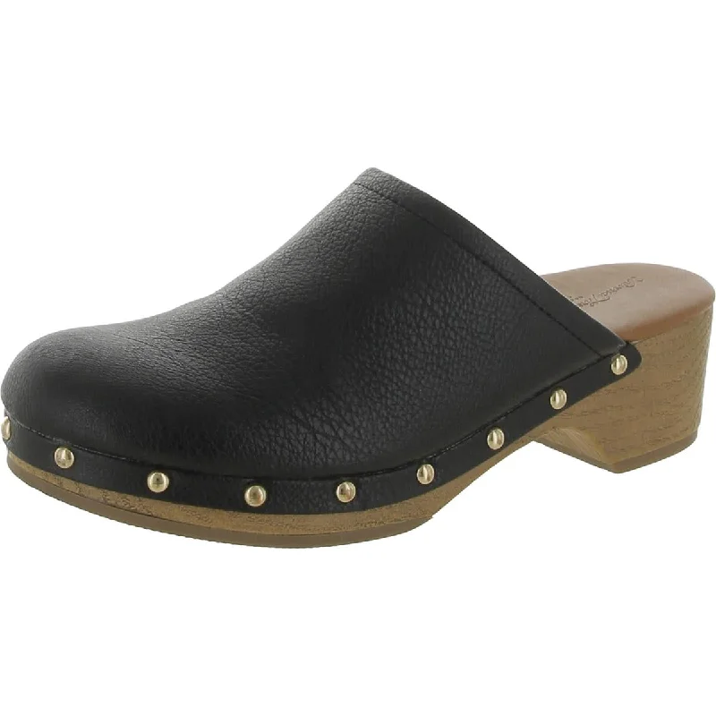 Universal Thread Womens Target Faux Leather Slip On Clogs