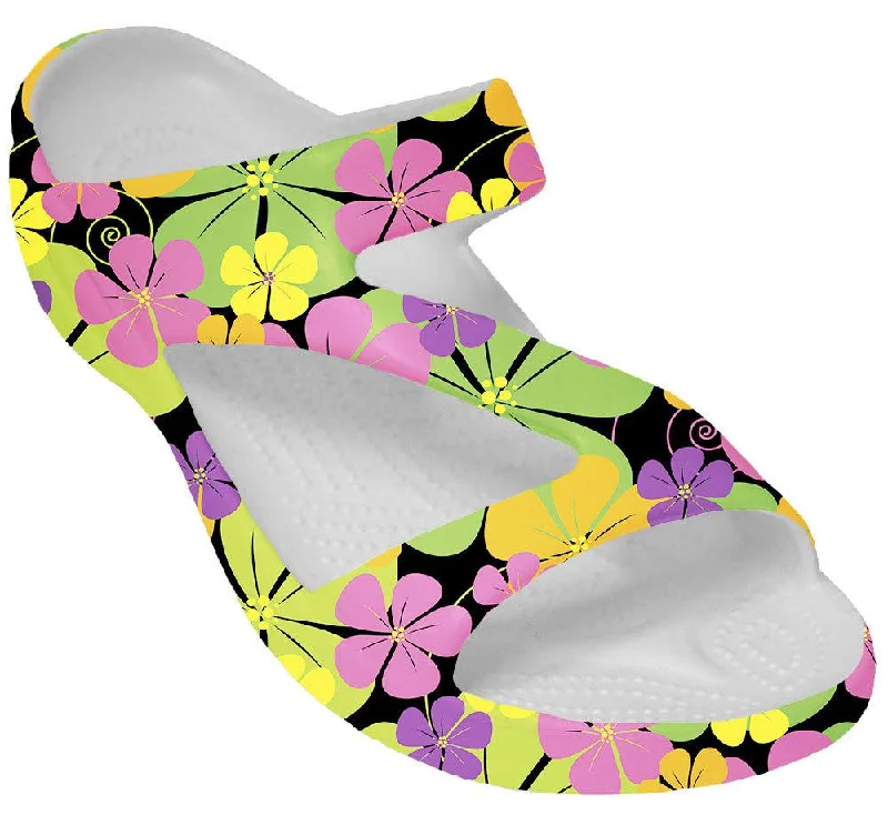 Women's Loudmouth Z Sandals - Big Poppies