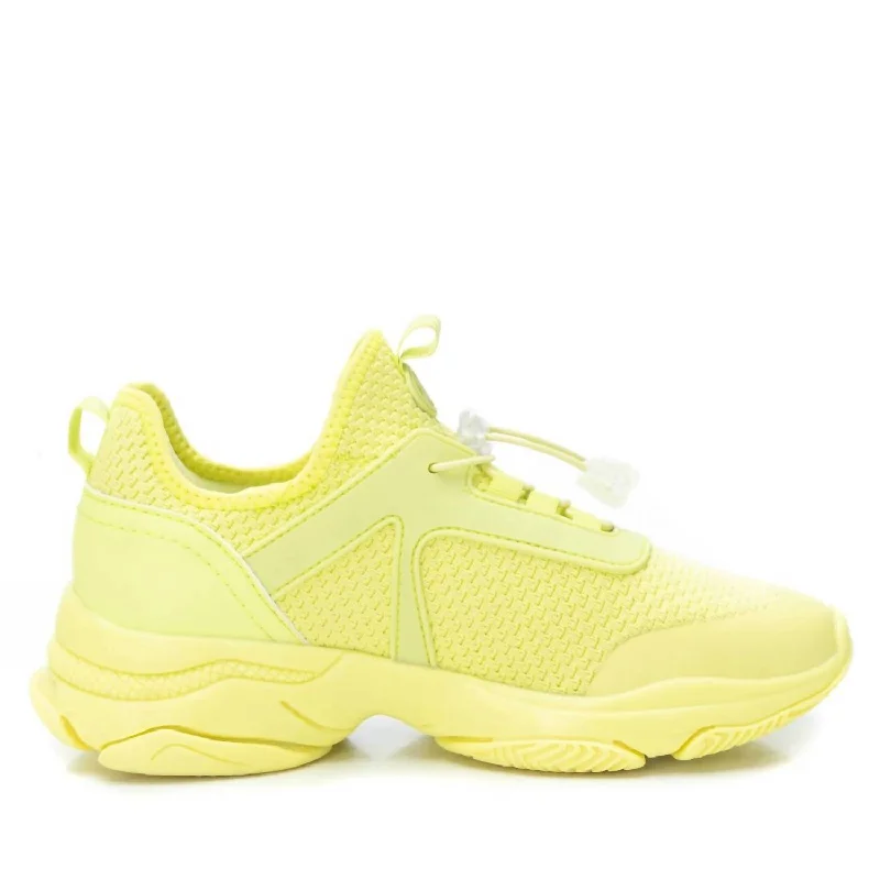 Women's Sneakers In Yellow