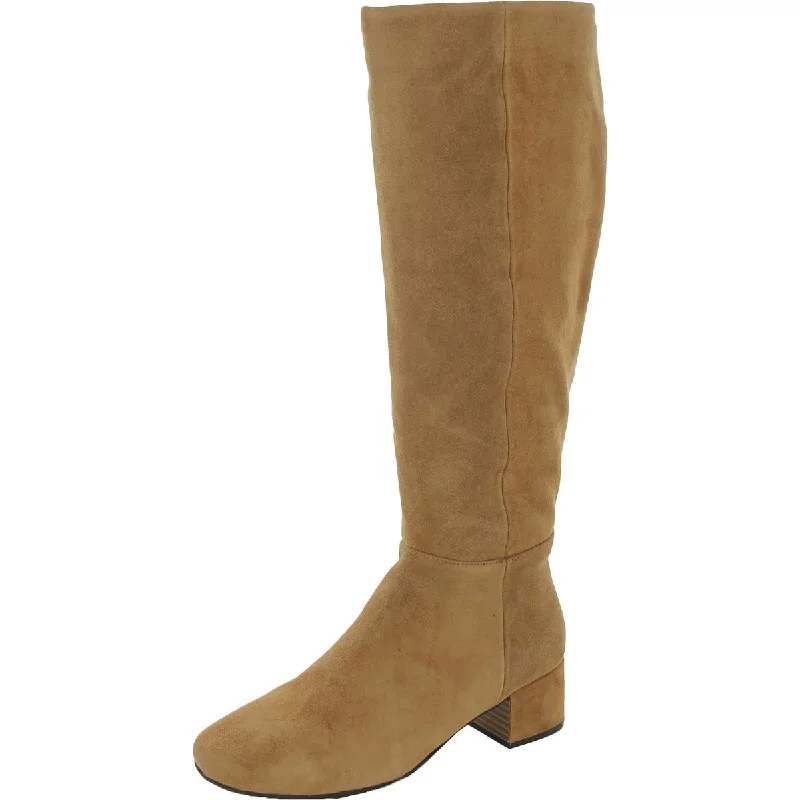 Gentle Souls by Kenneth Cole Womens Ella Stove Pipe Boot Leather Knee-High Boots