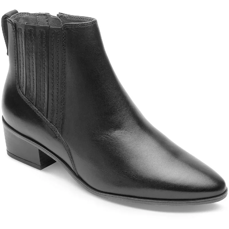 Rockport Womens Geovana  Leather Chelsea Boots