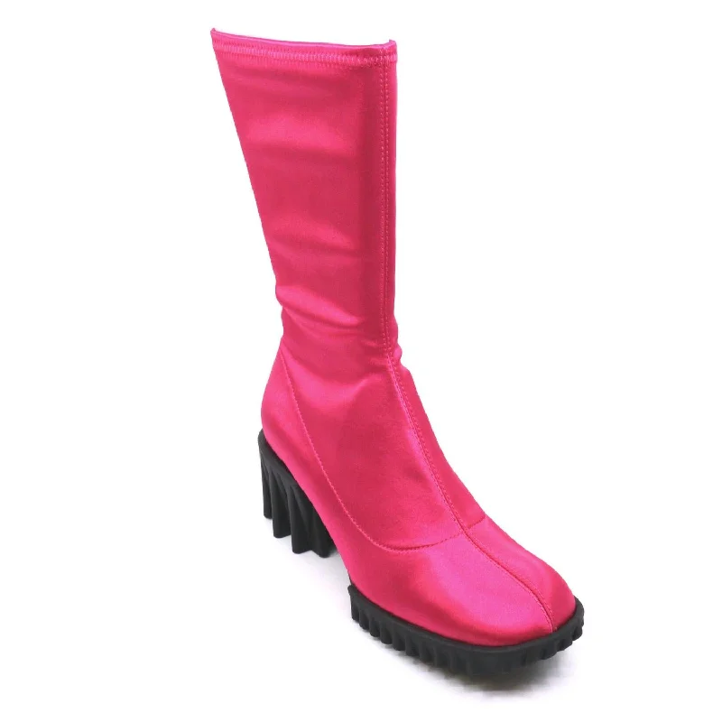 Bloffo Half Boots In Fushia