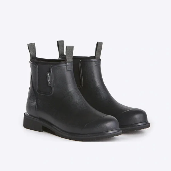 Bobbi Rain Boot in Black from Merry People