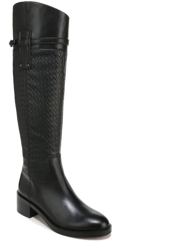 Colttall Womens Leather Tall Knee-High Boots