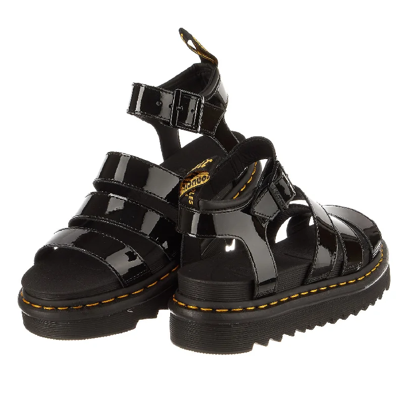 Dr. Martens Women's Blaire Patent Leather Fisherman Sandal