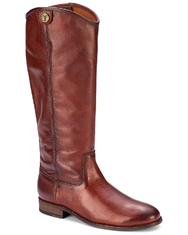 Frye Melissa Button 2 Wide Calf Leather Boot