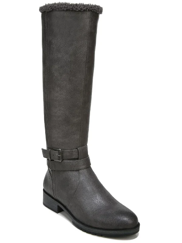 Garrison Cozy Womens Belted Tall Knee-High Boots