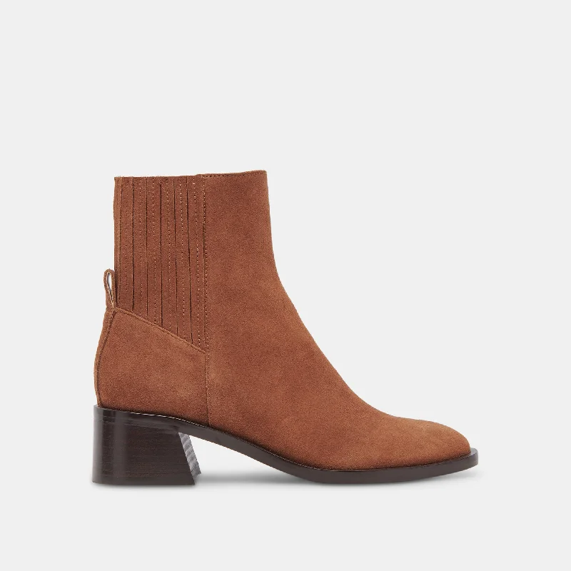 LINNY H2O BOOTS BROWN SUEDE