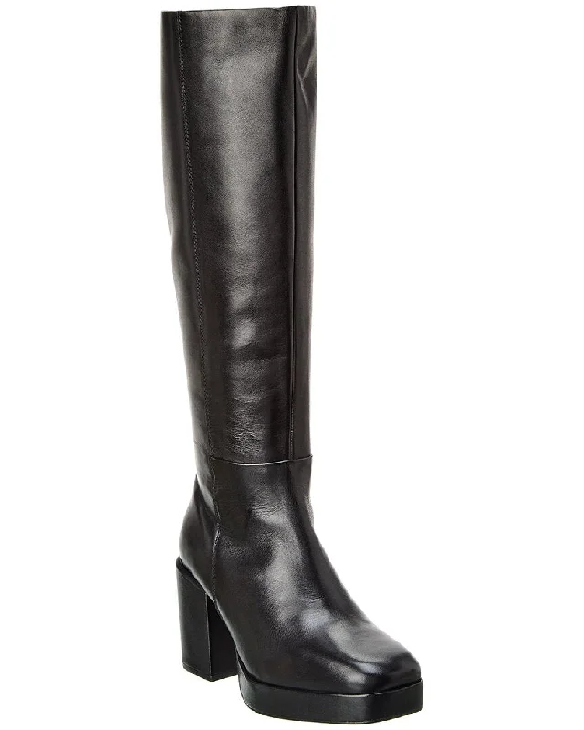 Seychelles No Love Lost Leather Platform Knee-High Boot