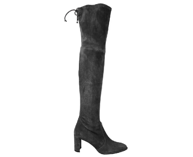 Stuart Weitzman Women's Landmark Suede Over-the-knee Boot