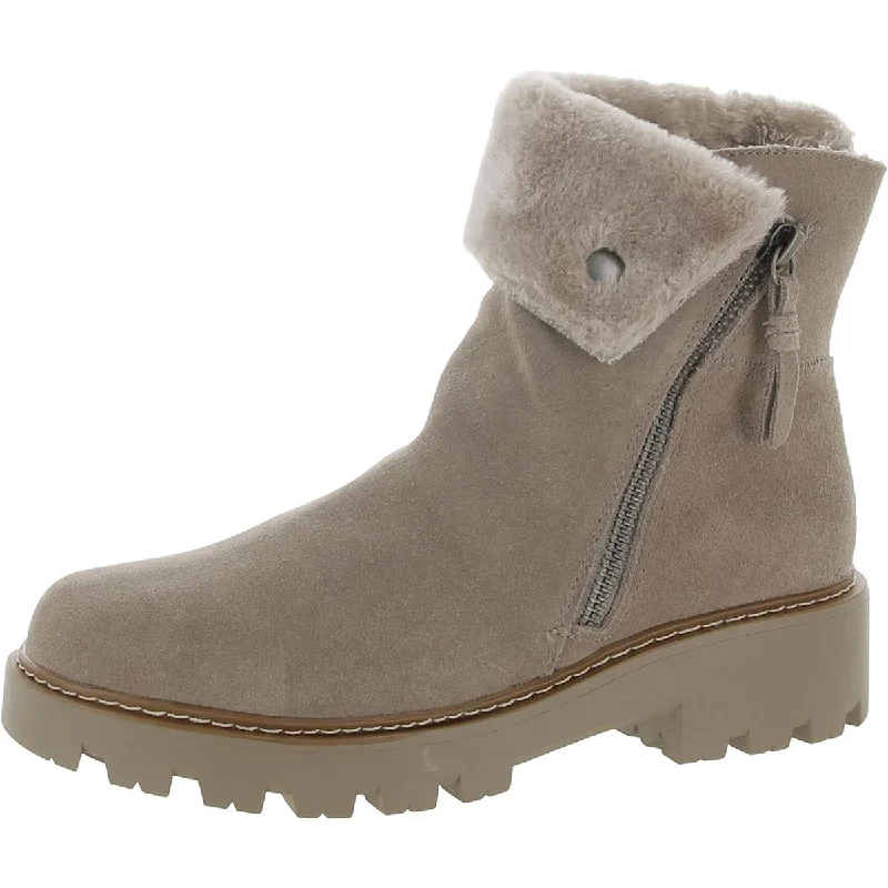 Wyoming Womens Faux Suede Weather Proof Winter & Snow Boots