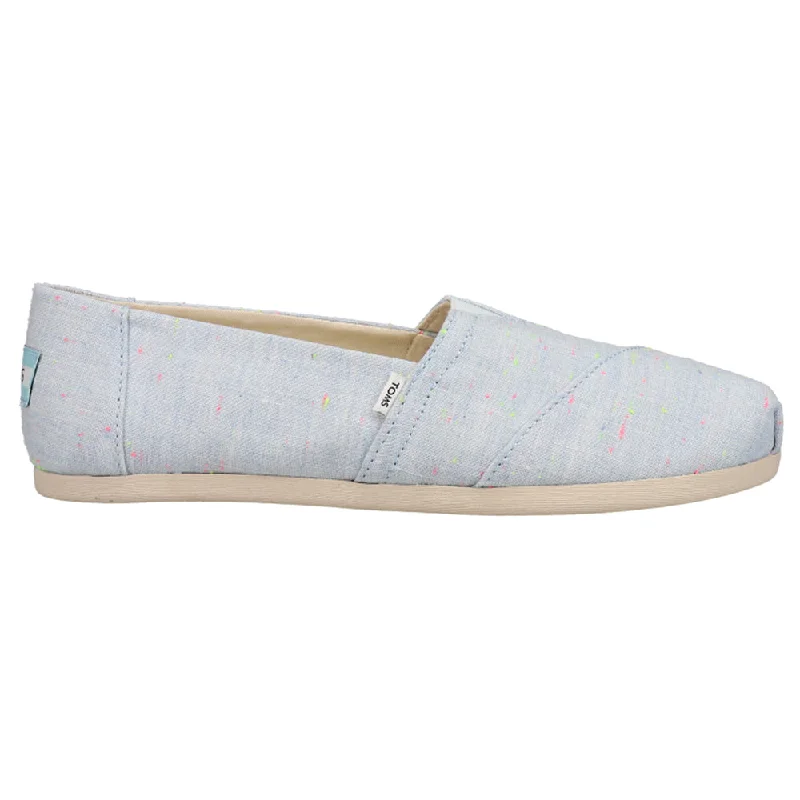 Alpargata Canvas Slip On Flats