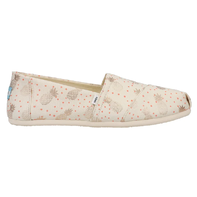 Alpargata Graphic Slip On Flats