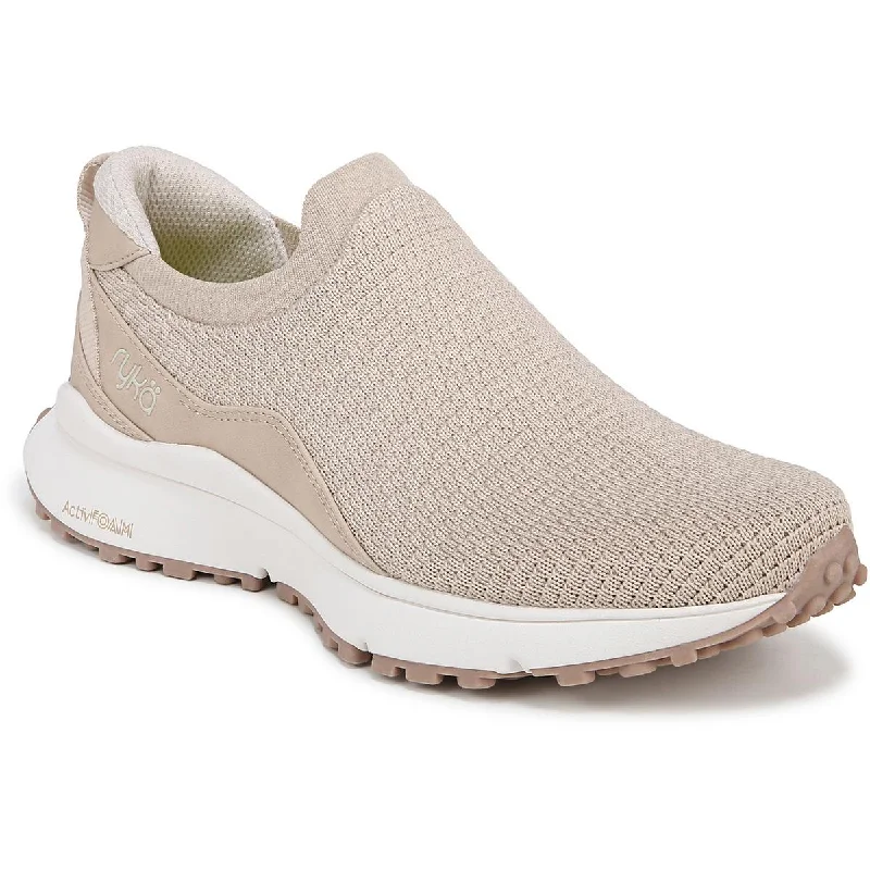 Jumpstart Womens Knit Arch Support Slip-On Sneakers