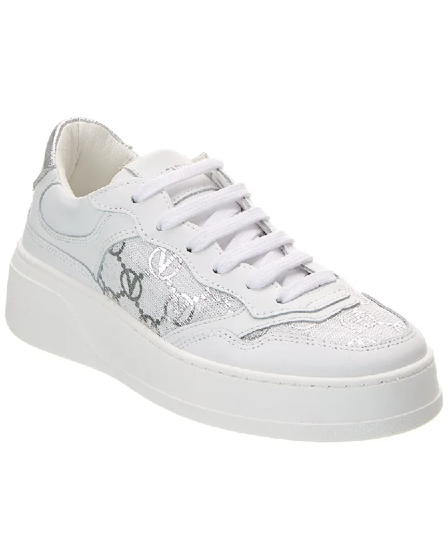 Valentino By Mario Valentino Minerva Leather Sneaker