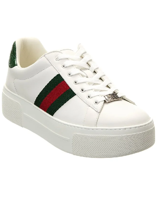 Gucci Ace Leather Sneaker