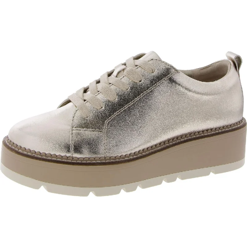 Dawson Womens Leather Plaform Casual And Fashion Sneakers