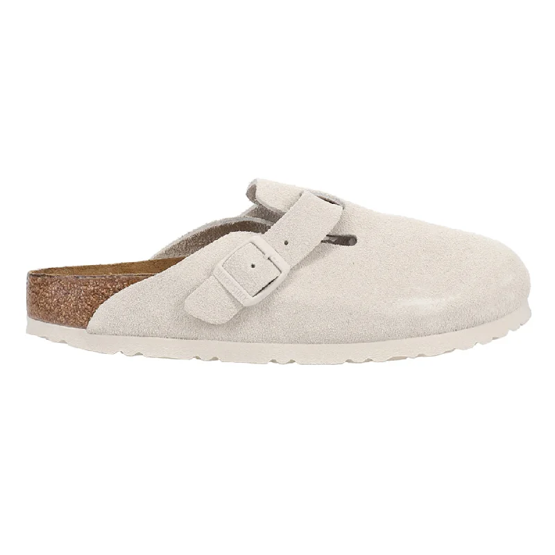 Boston Soft Footbed Suede Clogs