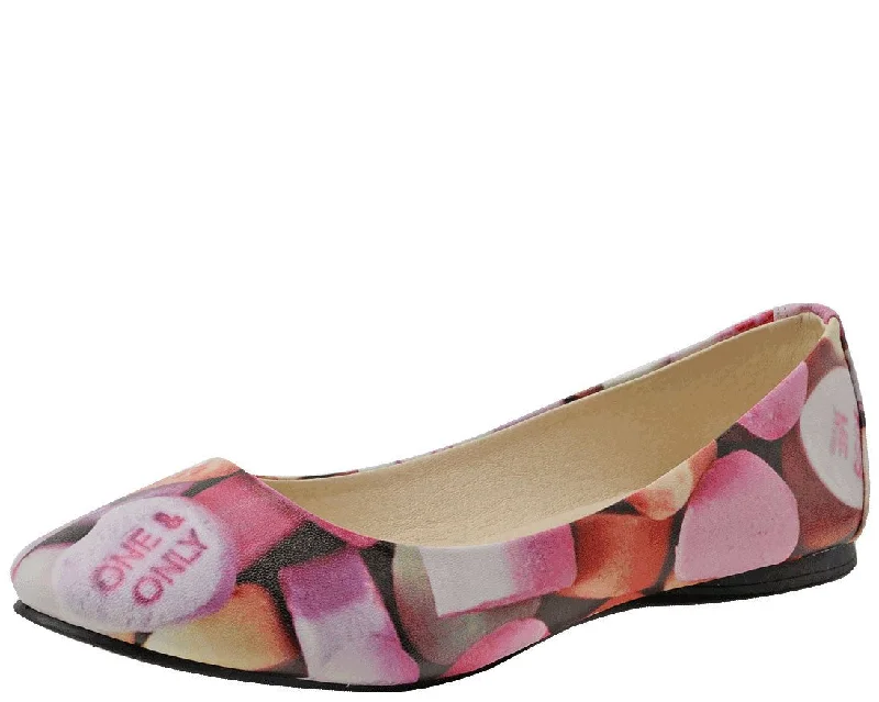 Candy Hearts Flats - *FINAL SALE/NON-RETURNABLE